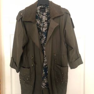 Jessica Simpson Military Jacket